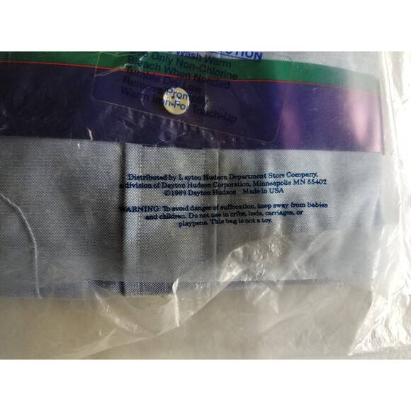 Vtg Woodward Dayton Single Needle Tailoring Blue Oxford Shirt 16.5/38 USA 1980s - Picture 9 of 13